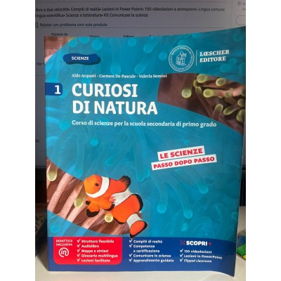 Curiosi di natura (Vol. 1): corso di scienze per la scuola secondaria di primo grado  (con e-book)