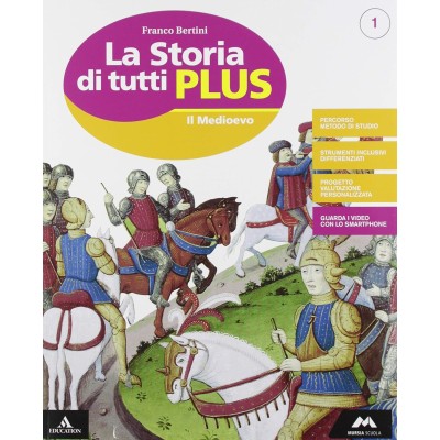 La storia di tutti plus - Vol. 1 (Con DVD-ROM)